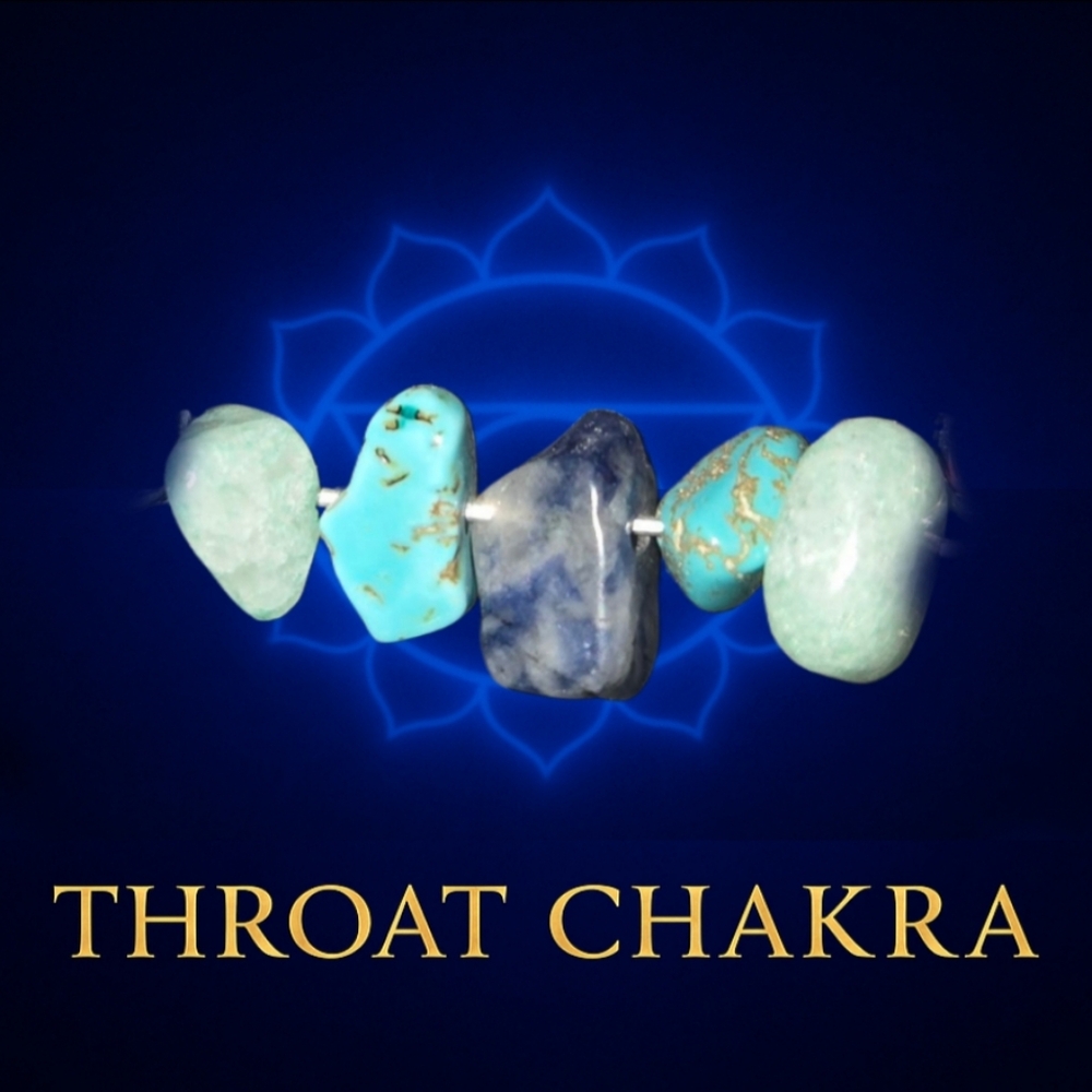 Throat Chakra Vibe Bar – Amazonite, Sodalite & Turquoise